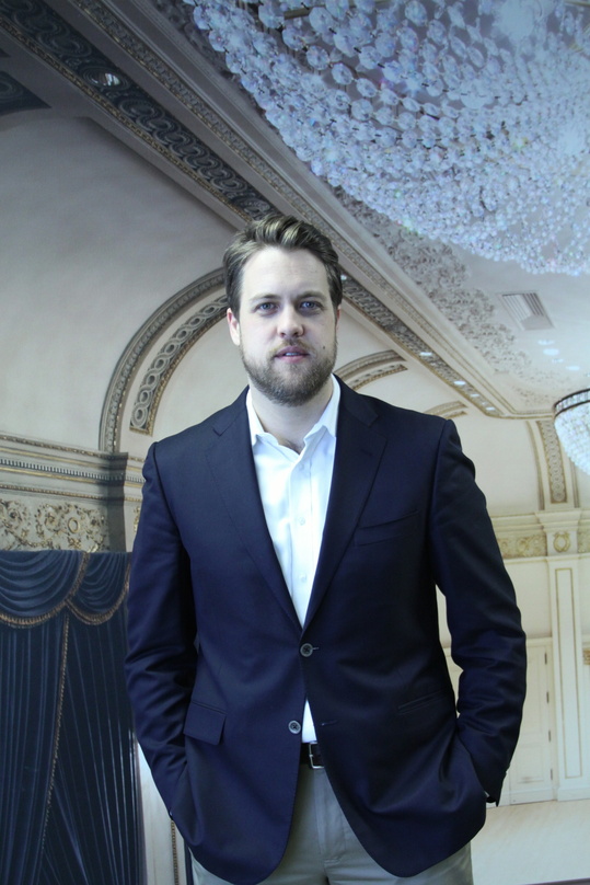 Will in München Kontakte knüpfen: Christopher Gruits von der New Yorker Carnegie Hall