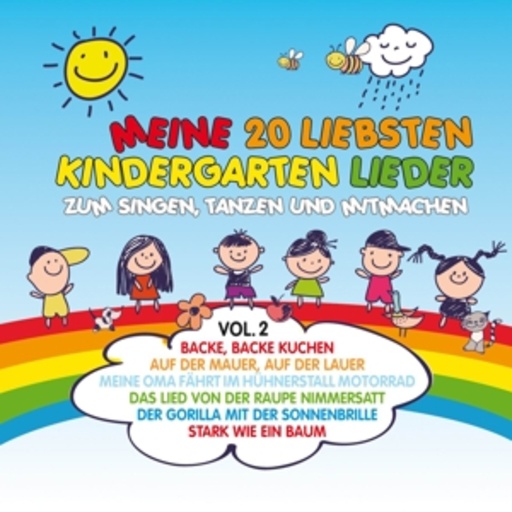 Diverse – Meine 20 liebsten Kindergarten Lieder Vol. 2