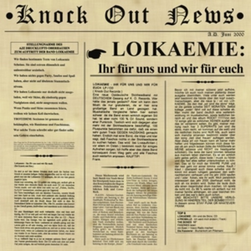 Loikaemie – Ihr für uns und wir für euch