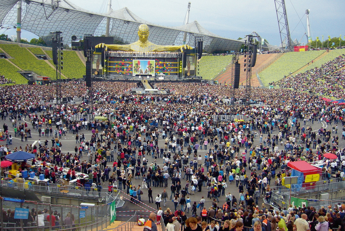Eines der Live-Spektakel 2011: Die Reunion-Tour von Take That