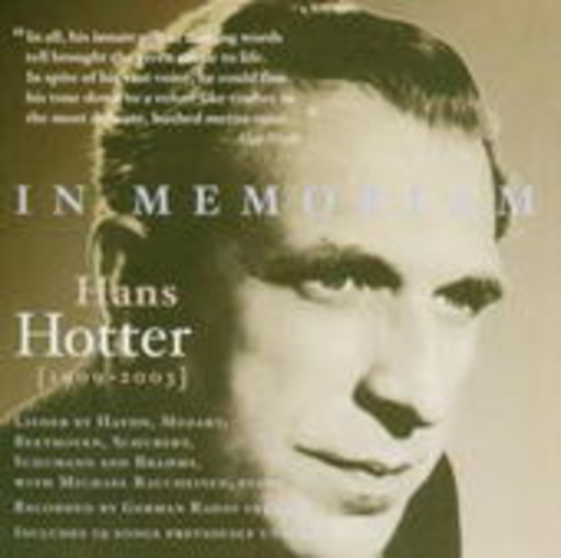 Hans Hotter/Michael Raucheisen – In Memorian: Hotter (Aufnahmen 1942-45)