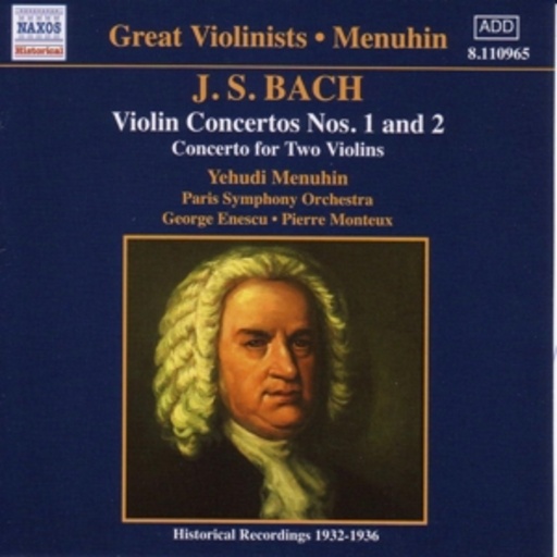 Yehudi Menuhin/G.Enescu/P. Monteux/Paris Symphony Orch. – Violin Concertos nos. 1 And 2/Concerto For Two Violins