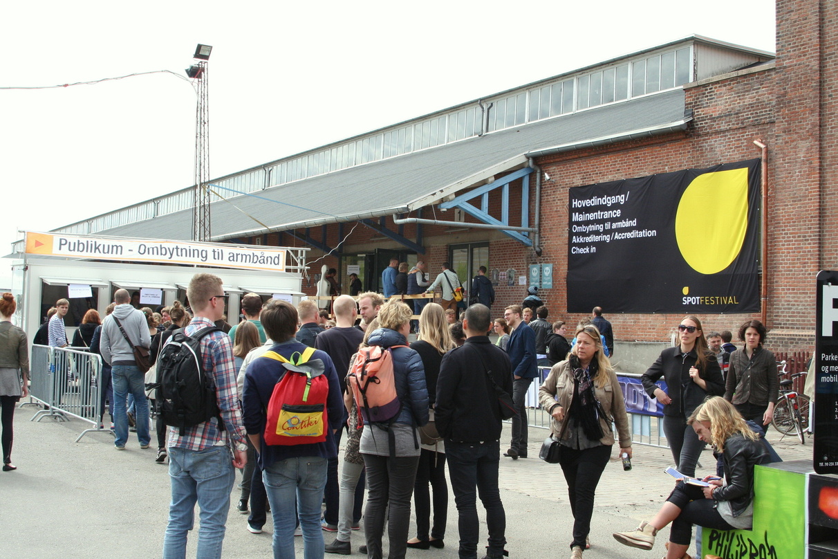 Hier treten 2013 zum zweiten Mal die Spot-Bands auf: das neue Kulturzentrum Godsbanen in Aarhus