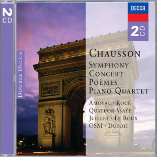 Charles Dutoit/Quatuor Ysaye – Symphony Concert/Poémes (Double Decca)