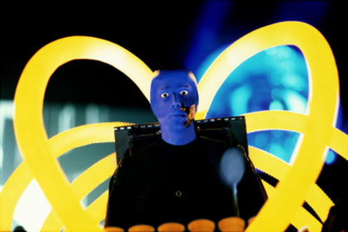 Bringen Farbe an den Chiemsee: Blue Man Group