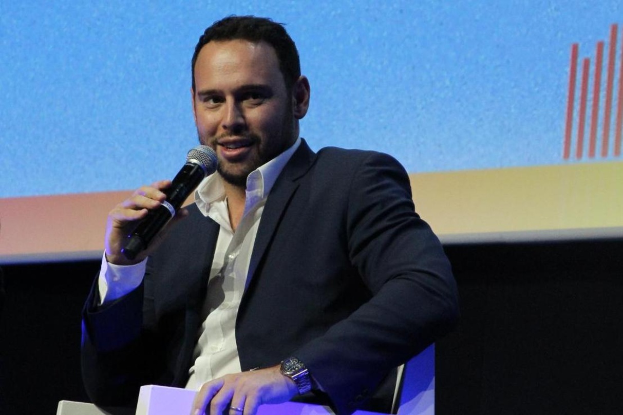 Der Kanye West unter den Musikmanagern auf der Midem-Bühne: Scooter Braun