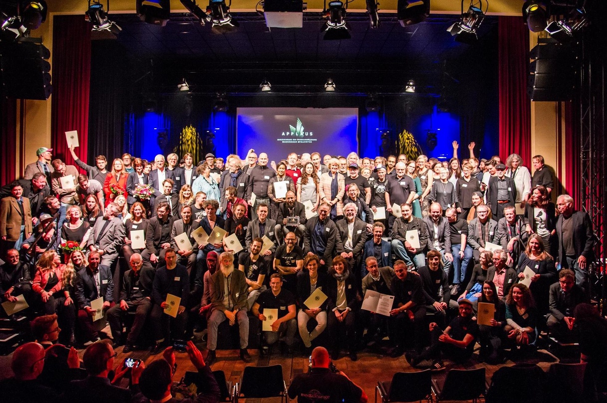 Feierten im Oktober in Dresden: die Preisträger des Spielstätten-Programmpreises Applaus 2017