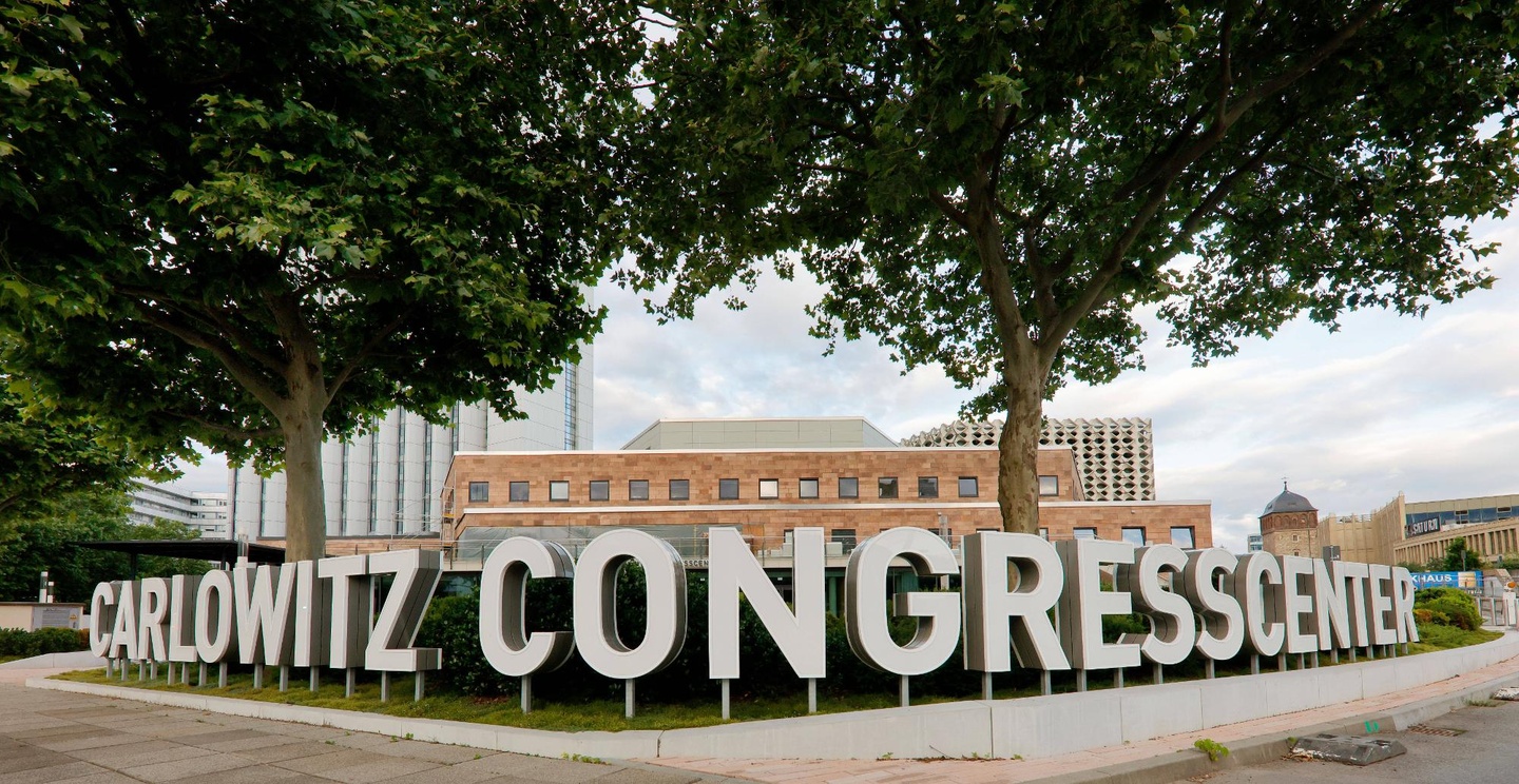 Hier trafen sich die Teilonehmer der EVVC Fachtagung: das Carlowitz Congresscenter Chemnitz