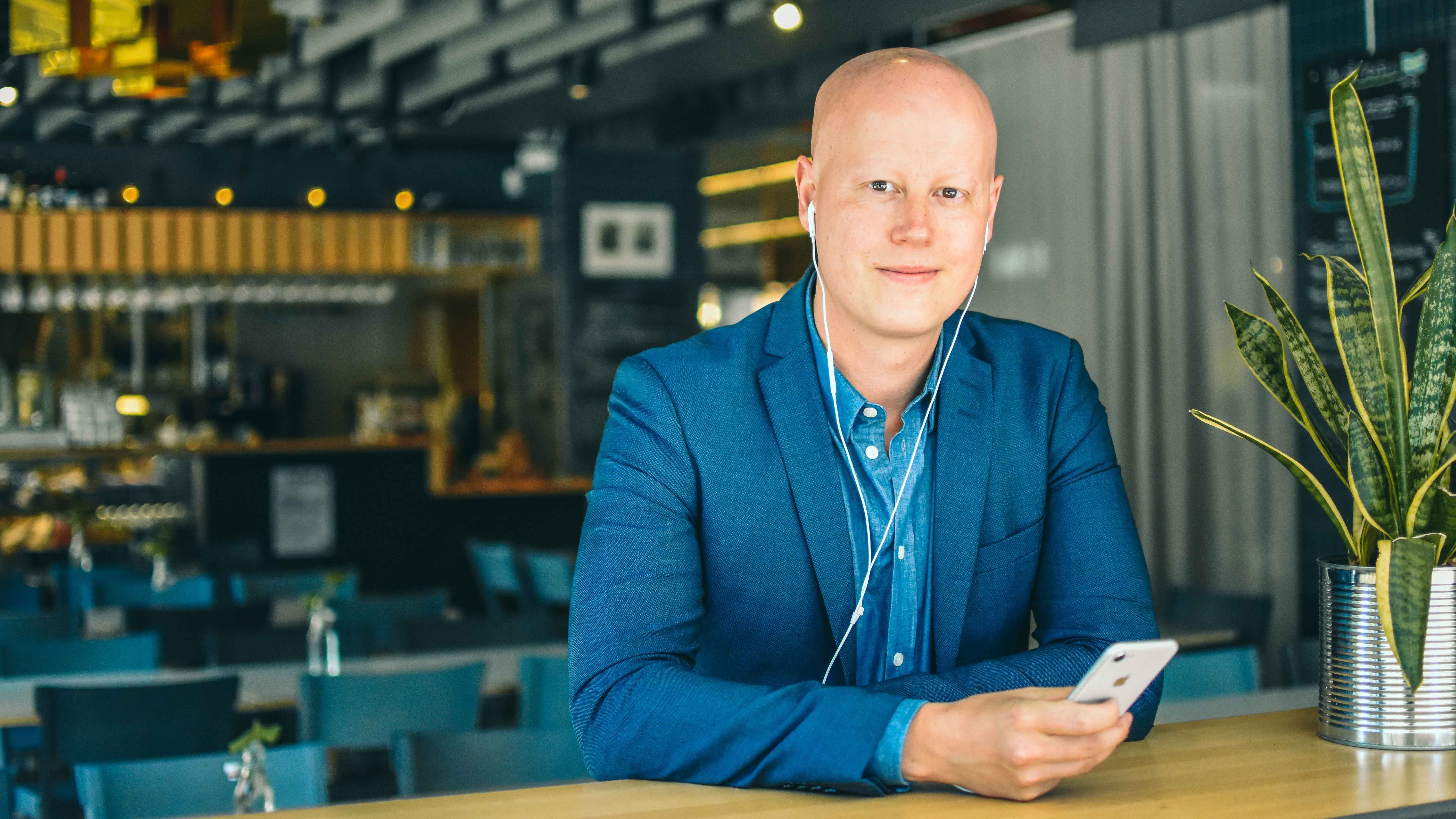 Schrieb vergangenes Jahr erstmals schwarze Zahlen: Niclas Sandin, CEO BookBeat.