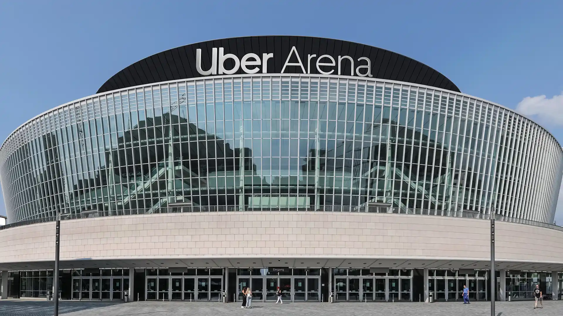 Zog im Jahr 2025 1,9 Millionen Besuchende an: die Uber Arena in Berlin.,