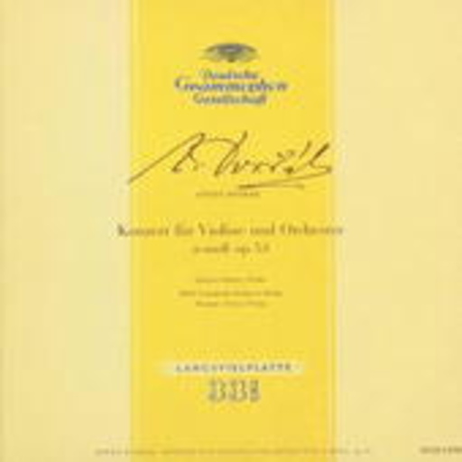 Johanna Martzy – Konzert für Violine und Orchester in A-Moll
