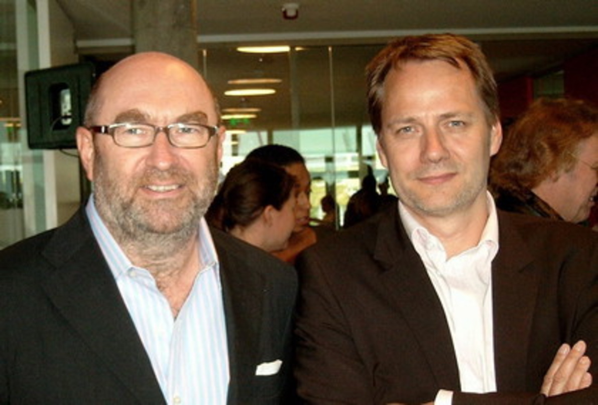 Luden ein: edel-Chef Michael Haentjes und Stefan Weikert, Leiter der edel-Verlagssparte