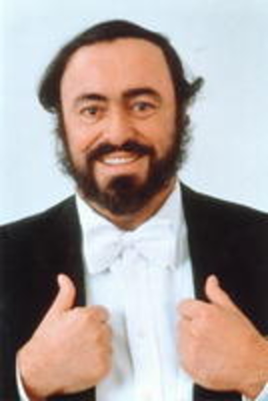 Physiotherapie statt UK-Tour: Luciano Pavarotti