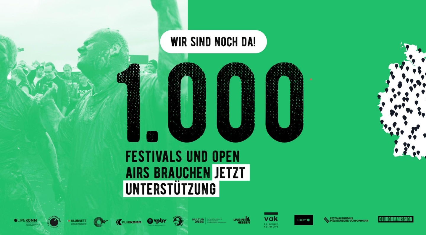 Fordert, dass Tanzen im Rahmen von Open- Air-Veranstaltungen wieder flächendeckend möglich sein muss: die Kampane "1.000x Festivalkultur ermöglichen"