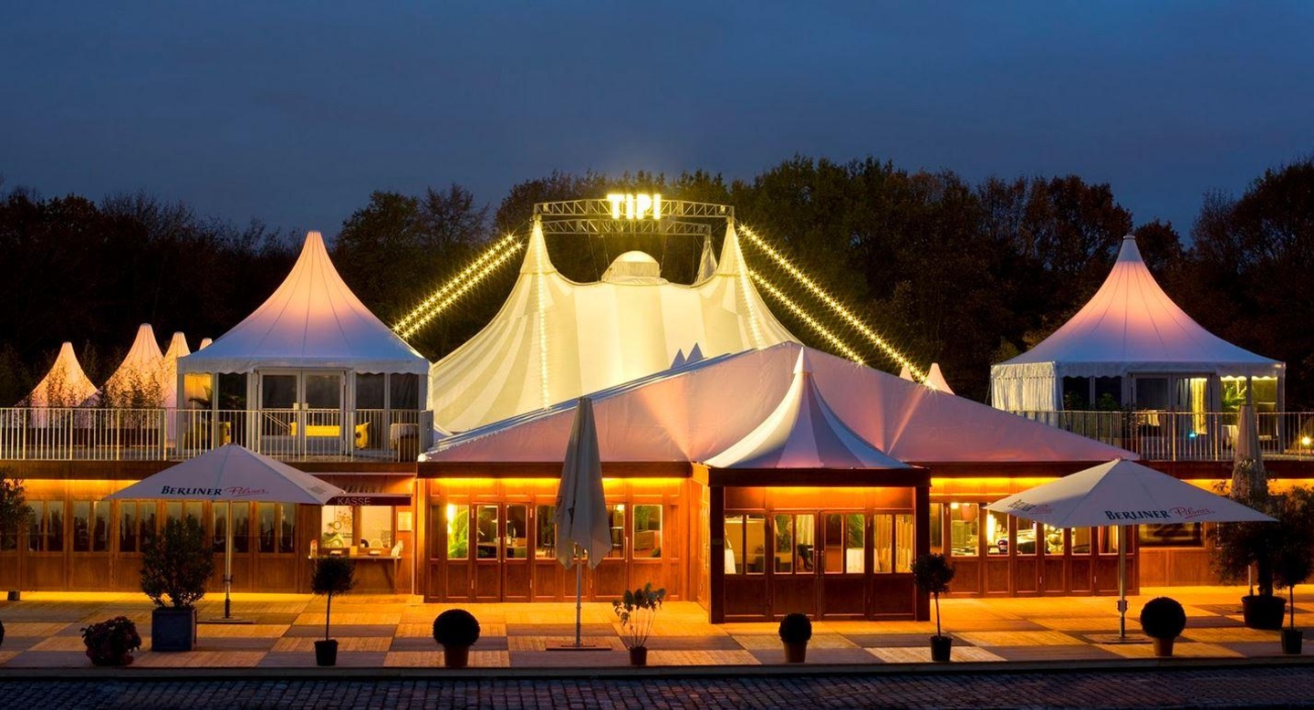 Hier geht der fünfte Preis für Popkultur über die Bühne: das Tipi am Kanzleramt