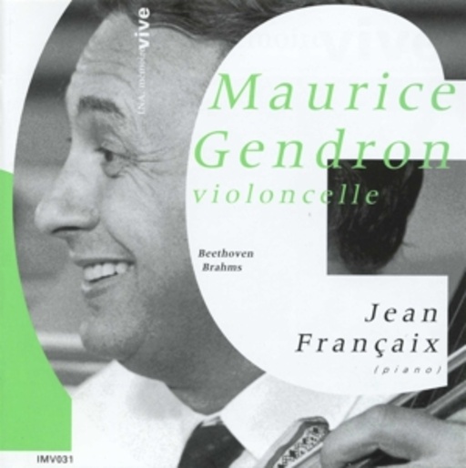 Maurice Gendron – Sonaten für Violoncello und Klavier