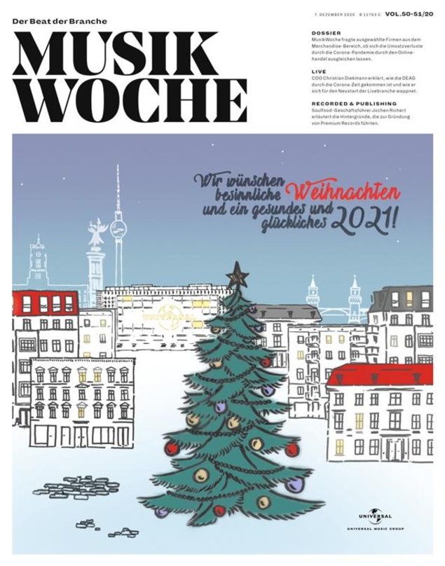 Die E-Paper-Ausgabe von MusikWoche Vol. 50+51 2020