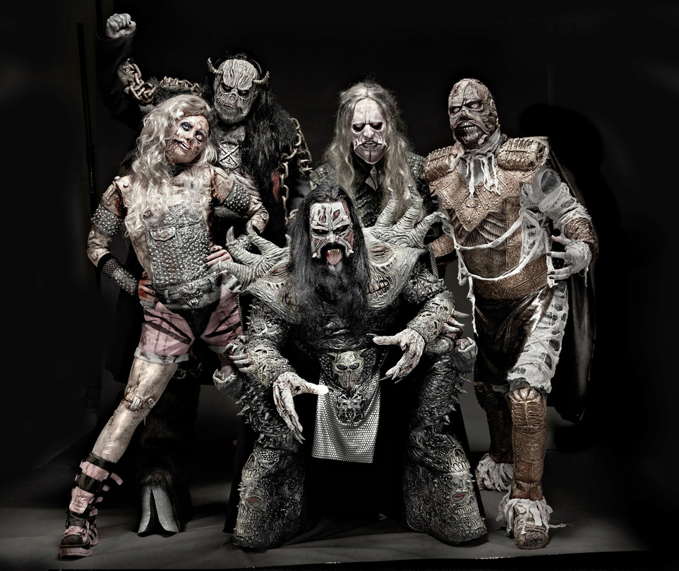 Im März 2013 mit neuem Album bei AFM im Soulfood-Vertrieb: die finnischen Maskenrocker von Lordi