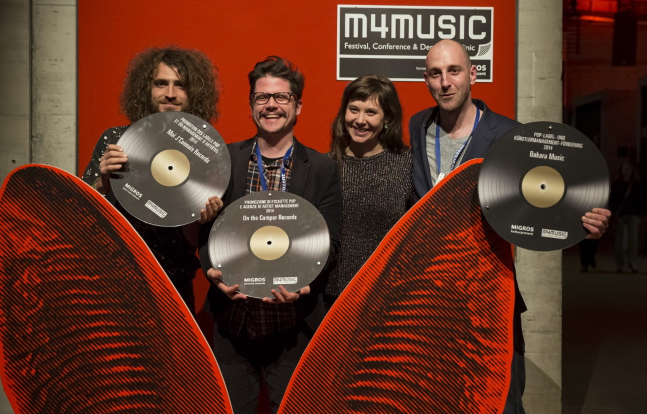 Konnten 2014 ingesamt 80.000 Franken für Labelförderung einstecken: Die Schweizer Indie-Labels Bakara Music, Moi J'Connais und On the Camper Records
