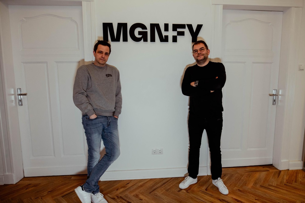 Leiten MGNFY: Marco Völkel (links) und Martin Königsmann