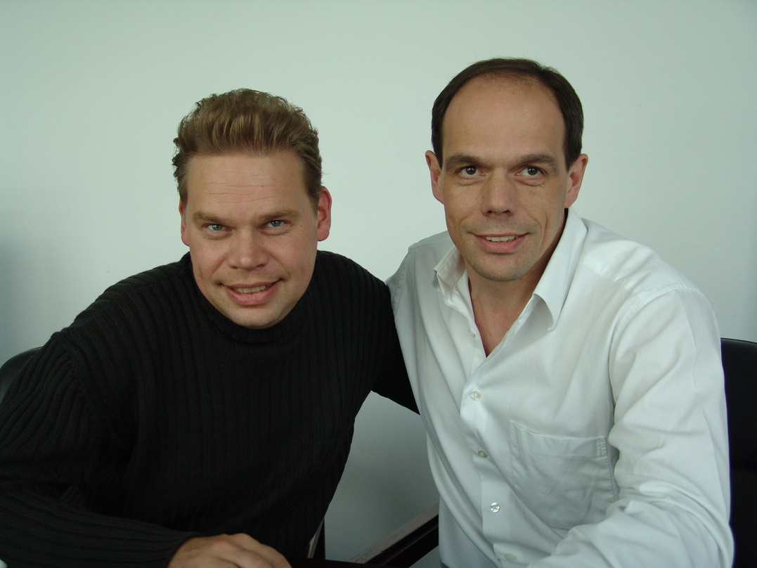Wollen 2008 zusammen zum Spatzenfest: Tom Bohne (l.) und Ralf Schedler
