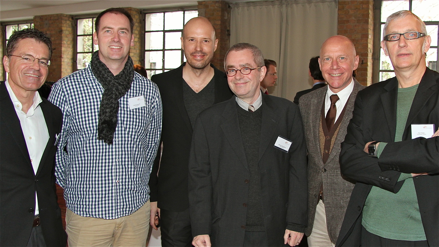 Gatekeeper und Enabler (von links): Alexander Skipis, Michael Bogatzki, Christopher von Deylen, Moderator Manfred Gillig-Degrave, Mike Heisel, Kurt Thielen