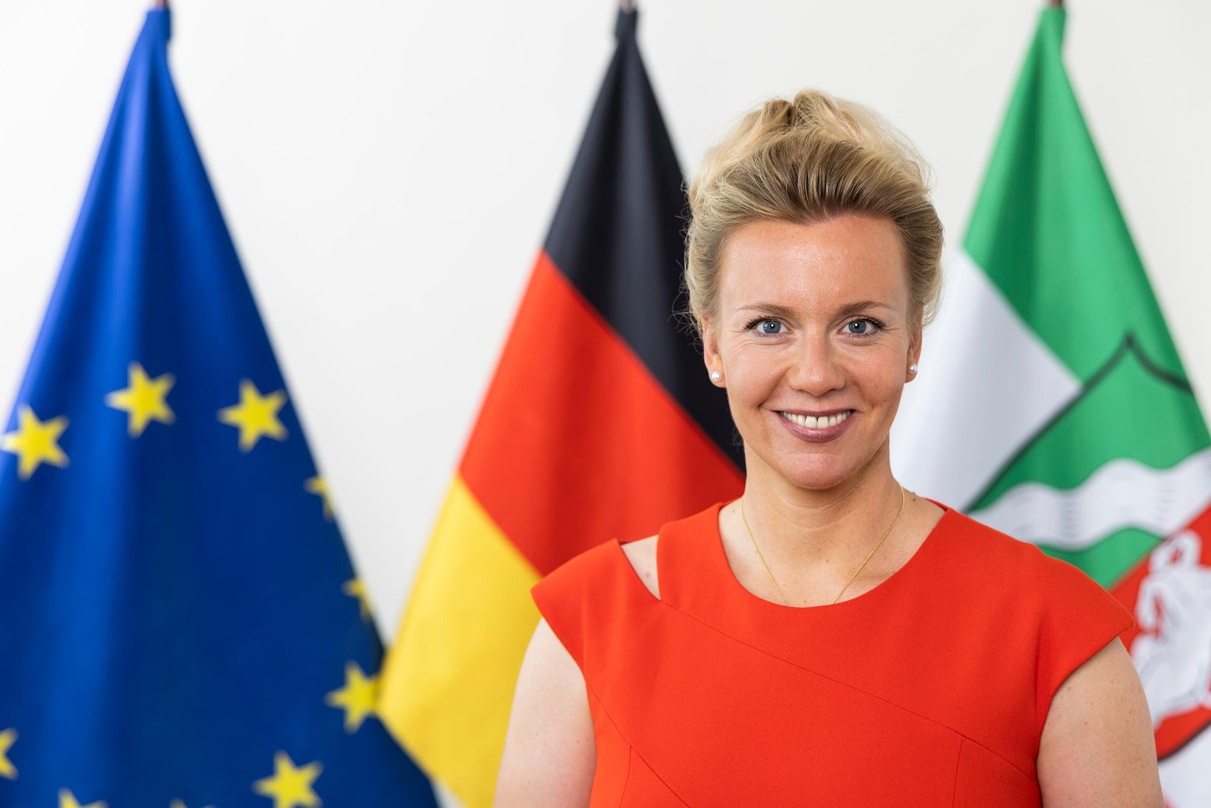 Diskutiert beim Auftaktpanel mit: die nordrhein-westfälische Kulturministerin Ina Brandes