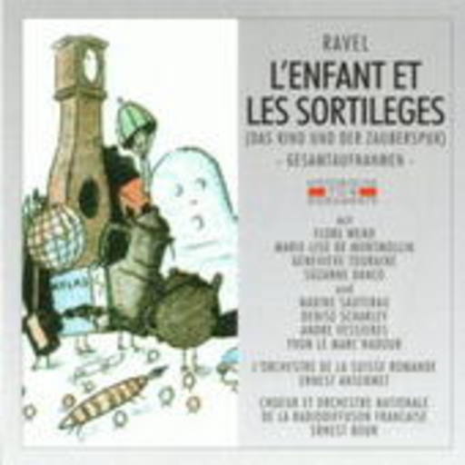 Ernest Ansermet – L' Enfant Et Les Sortileges (GA 1953 aus Genf)