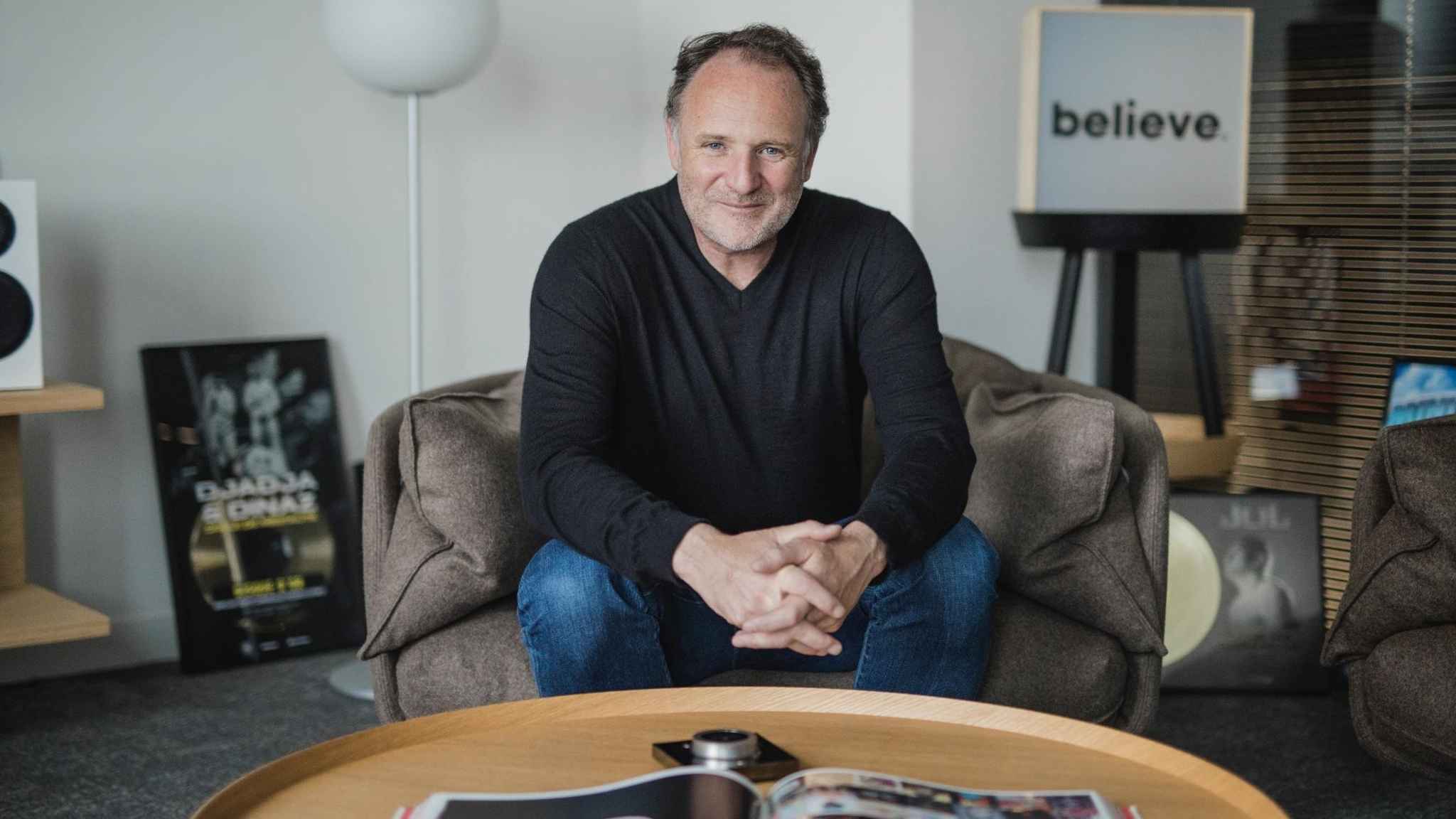Meldet inmitten des Übernahmewirbels gute Zahlen: Believe-CEO Denis Ladegaillerie.
