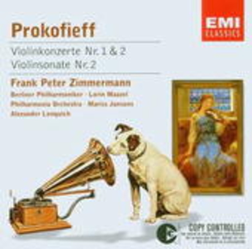 Frank Peter Zimmermann/Berliner Philharmoniker – Violinkonzerte Nr. 1 & 2 (Nipper Collection)