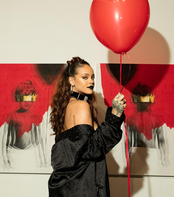 Hält Hof in großen Fußballstadien: Rihanna
