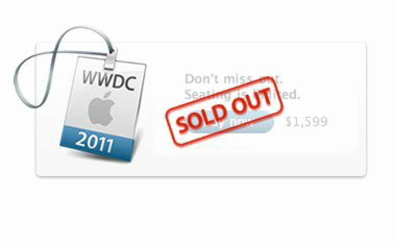 Längst ausverkauft: Die Tickets für Apples Entwicklerkonferenz WWDC 2011