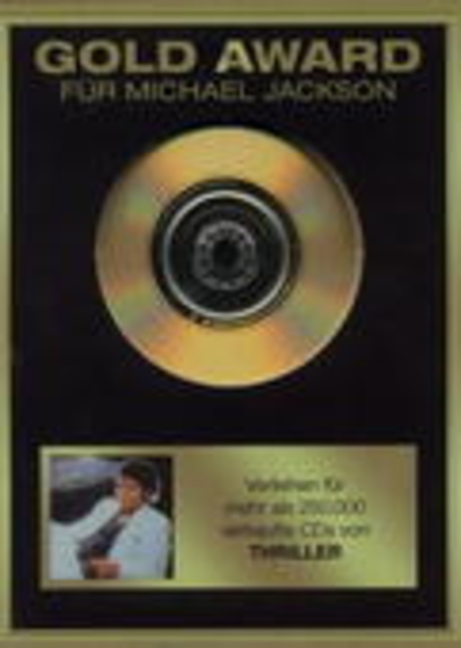 Michael Jackson – Thriller - Gold Award