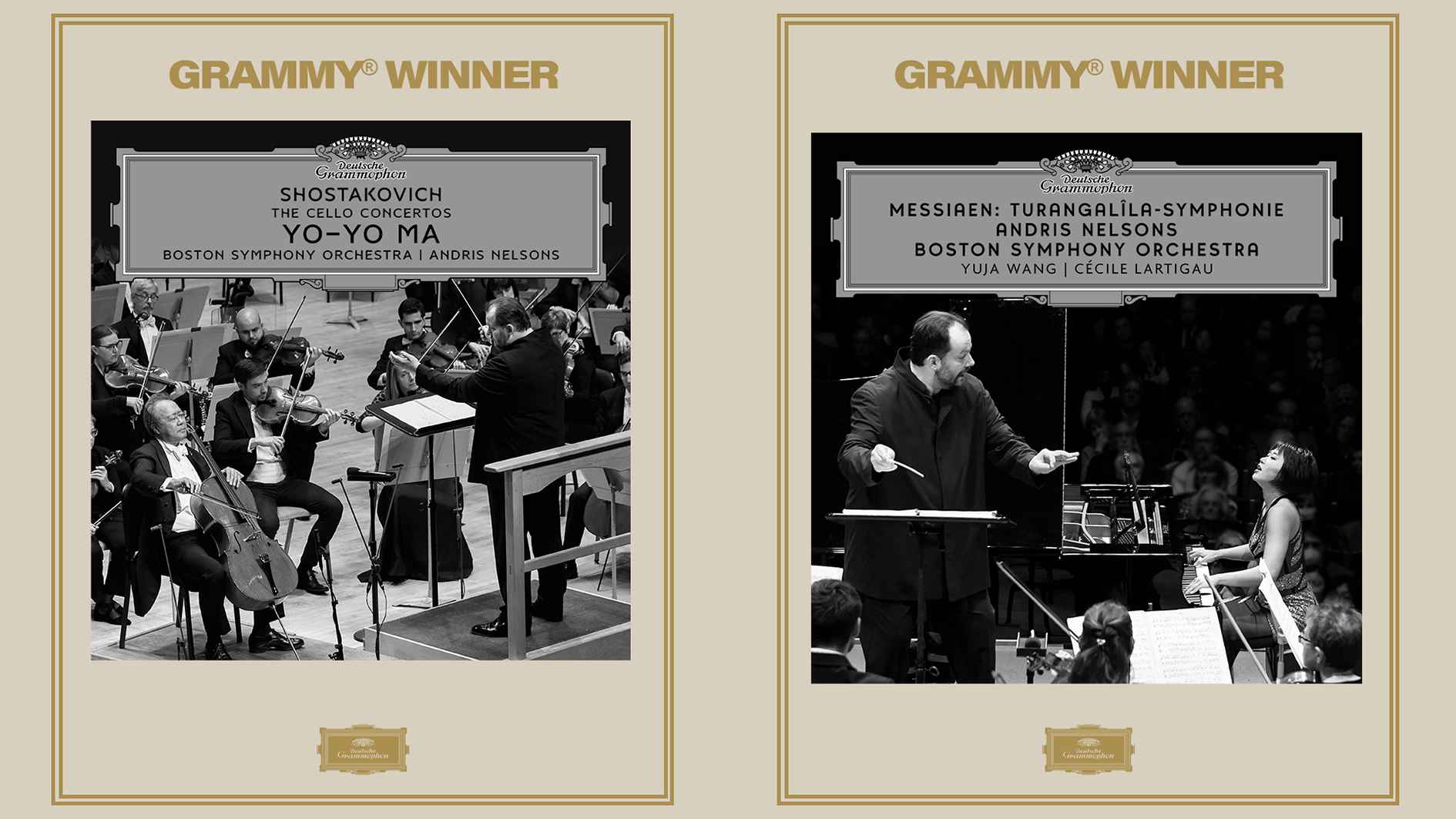 Mit dem Grammy ausgezeichnet: "Shostakovich: The Cello Concertos" und "Messiaen: Turangalîla-Symphonie".