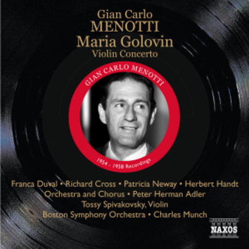 Franca Duval/Richard Cross/Boston Symphony Orchestra – Maria Golovin - Violin Concerto