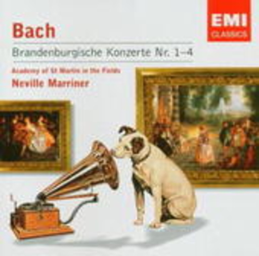 Neville Marriner/Academy Of St Martin In The Fields – Brandenburgische Konzerte Nr. 1-4 (Nipper Collection)