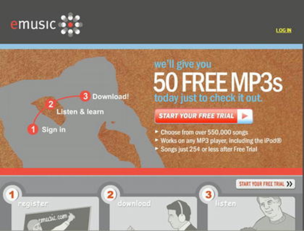 Bietet jetzt auch Zugriff auf den Naxos-Katalog: eMusic
