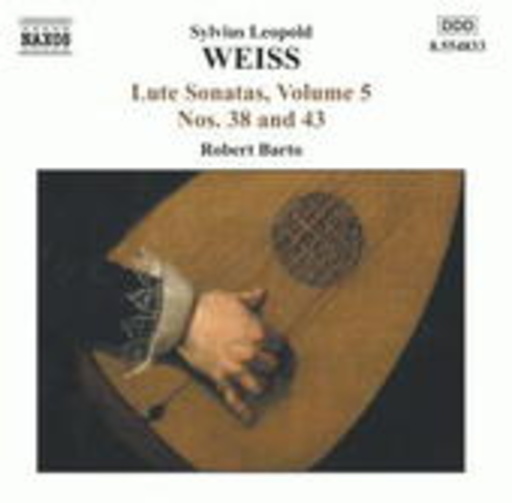 Robert Barto – Sonatas For Lute, Vol. 5 - Nos. 38 And 43