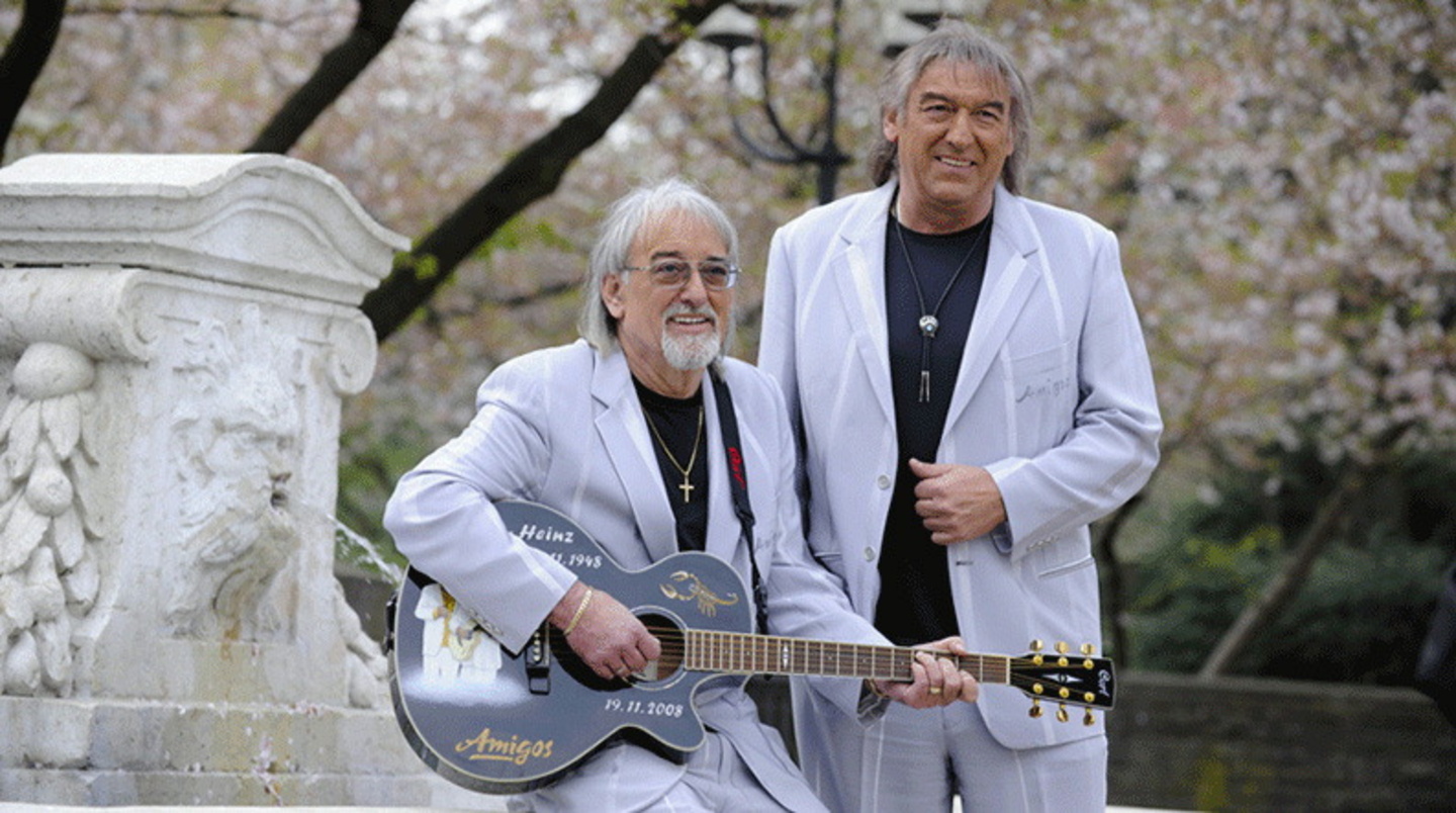 Vor neuen Chartserfolgen: die Amigos Karl-Heinz (l.) und Bernd Ulrich