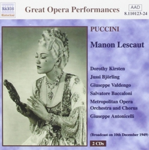 Giuseppe Antonicelli/Metropolitan Opera Orch. And Chorus/.. – Mannon Lescaut (Historische Aufnahme 1949)