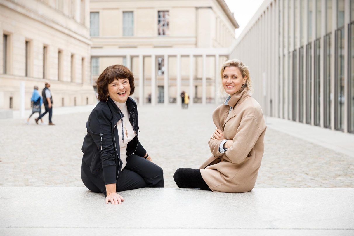 Konnten mit der Initiative Musik im zweiten Corona-Jahr in vielen Bereichen fördern, helfen und unterstützen: Ina Keßler (links) und Tina Sikorski