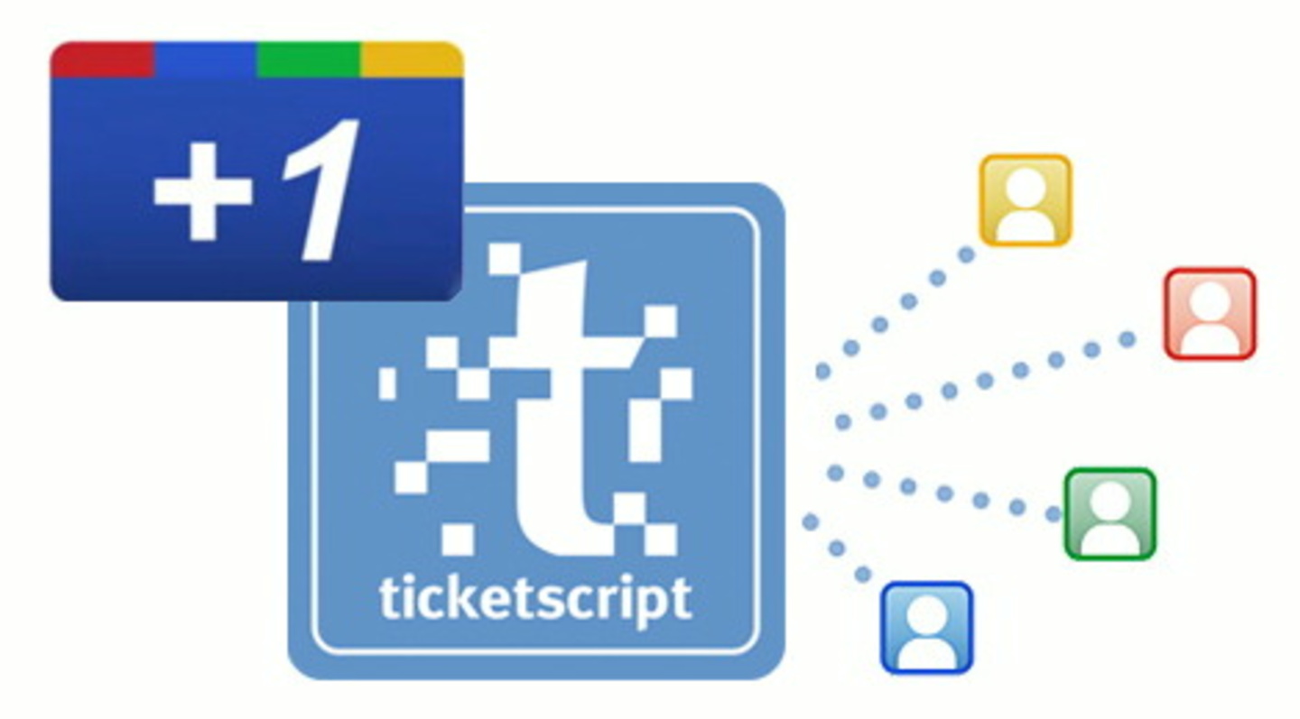 Soll neue Services ermöglichen: Google +1 bei Ticketscript