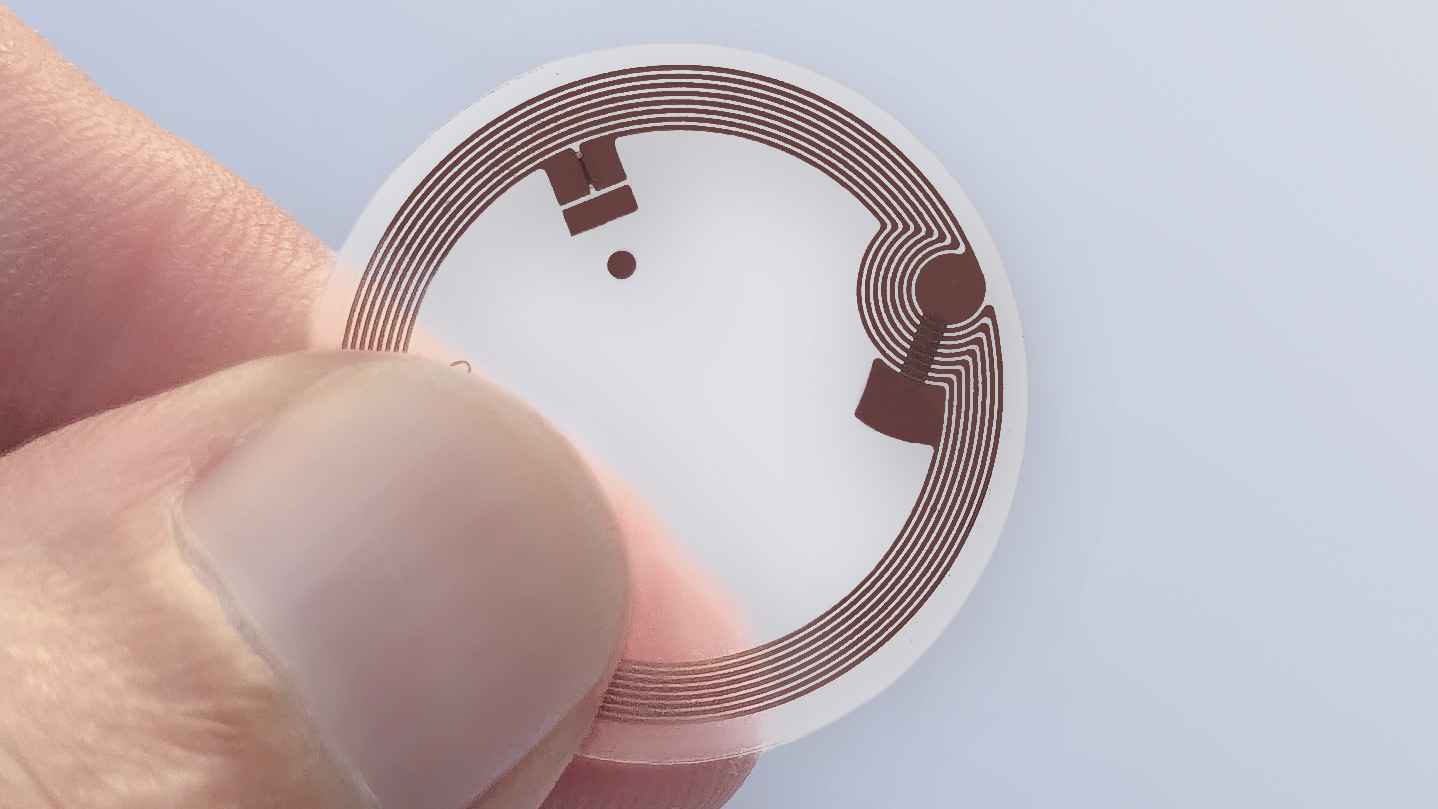 Soll die EcoRecord technologisch voranbringen: ein NFC-Chip von Citizen Vinyl.