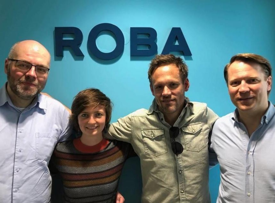 Legen zusammen los (von links): Frank Gehle (Geschäftsführer That Sunday Recordings), Barbara Milou, Christoph van Hal (Milou & Flint) und Christian Baierle (Geschäftsführer Roba Music)