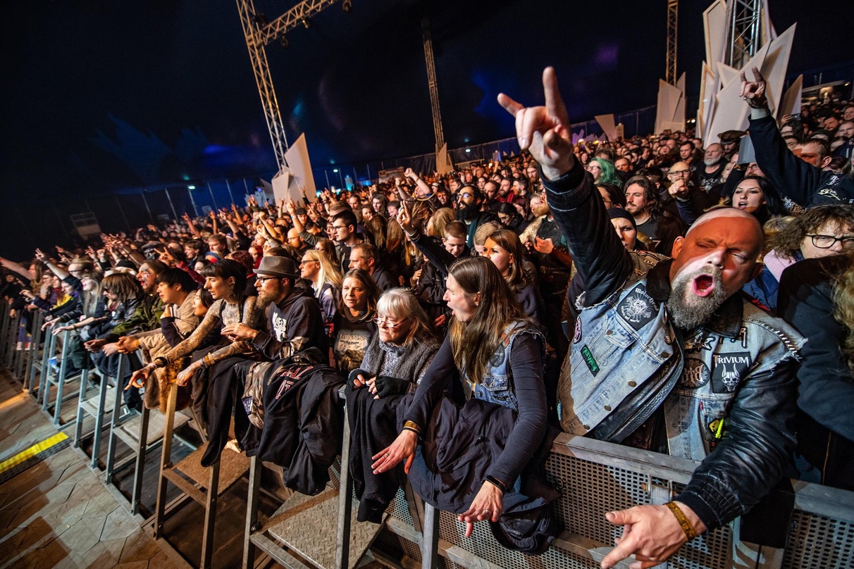 Müssen aus Sicherheitsgünden diesmal zu Hause bleiben: Besucher der Wacken Winter Nights, hier bei der letzten Ausgabe 2019