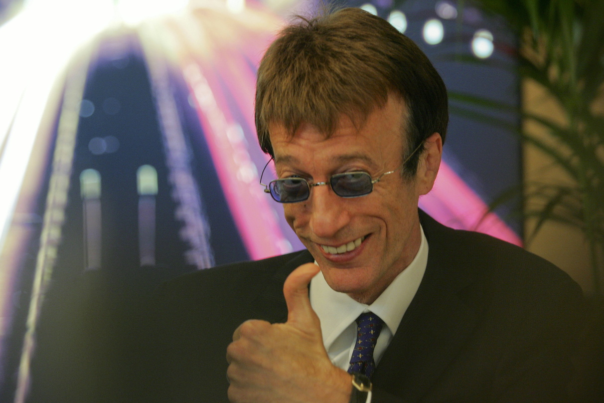 Ruft zum Urheber-Gipfel: Robin Gibb
