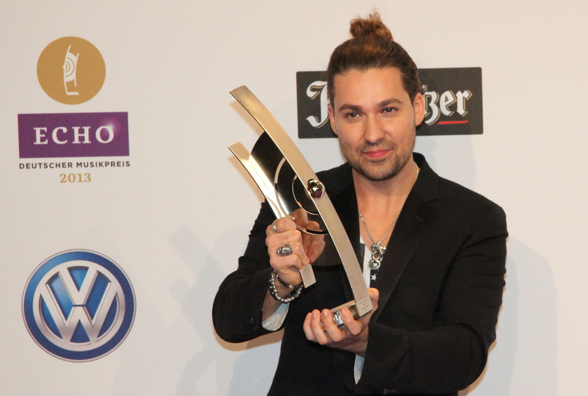 Konstant erfolgreich auf Tour: David Garrett, hier mit seinem Echo 2013