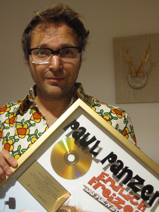 Hat sich nach dem Stress einen Gold-Award verdient: Paul Panzer