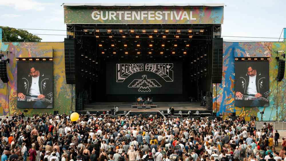 48a89588 da10 4c10 aa7d 09cc8e4951f8 Wird noch kinderfreundlicher: das Schweizer Gurtenfestival in Bern, das in diesem Jahr zum 43. Mal steigt. Hier der Auftritt von Hermanos Gutierrez im Jahr 2025.