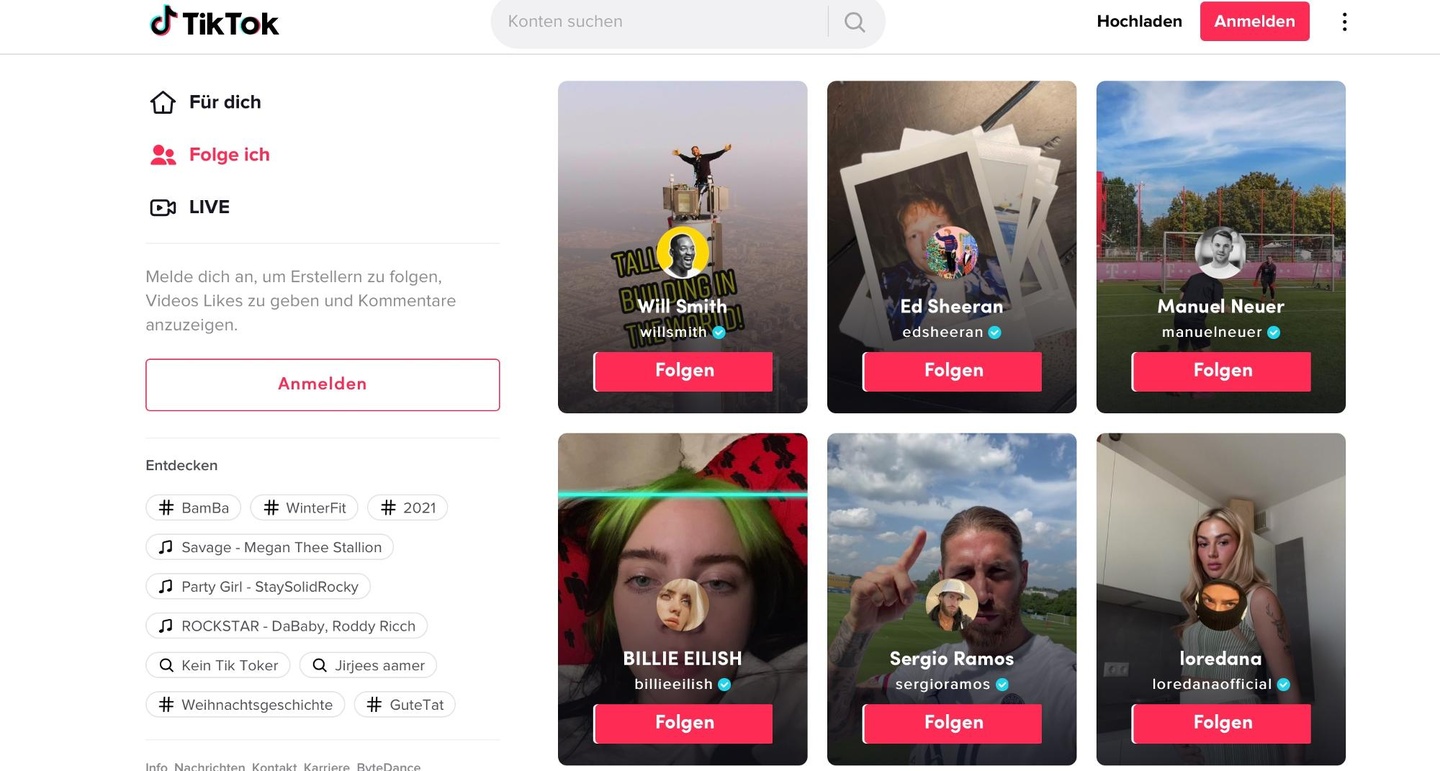 Hat Snapchat und Twitter bei den weltweiten Nutzerzahlen überholt: TikTok